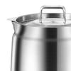 Stainless Steel Oil Filter Pot Deep Frying Pot for Fried Chicken Baking