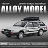 Diecast 1/32 VW SANTANA Wagon Alloy Car Model with Sound Light Children Boy Birthday Gift Toy Vehicles Miniature Voiture