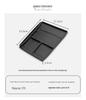 Ruilan 7 Center Console Lower Storage Box for 23 Car Models - Interior Decoration & Modification
