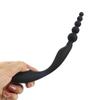 Silicone Backcourt Pull Bead Anal Plug Two Universal Masturbation Device