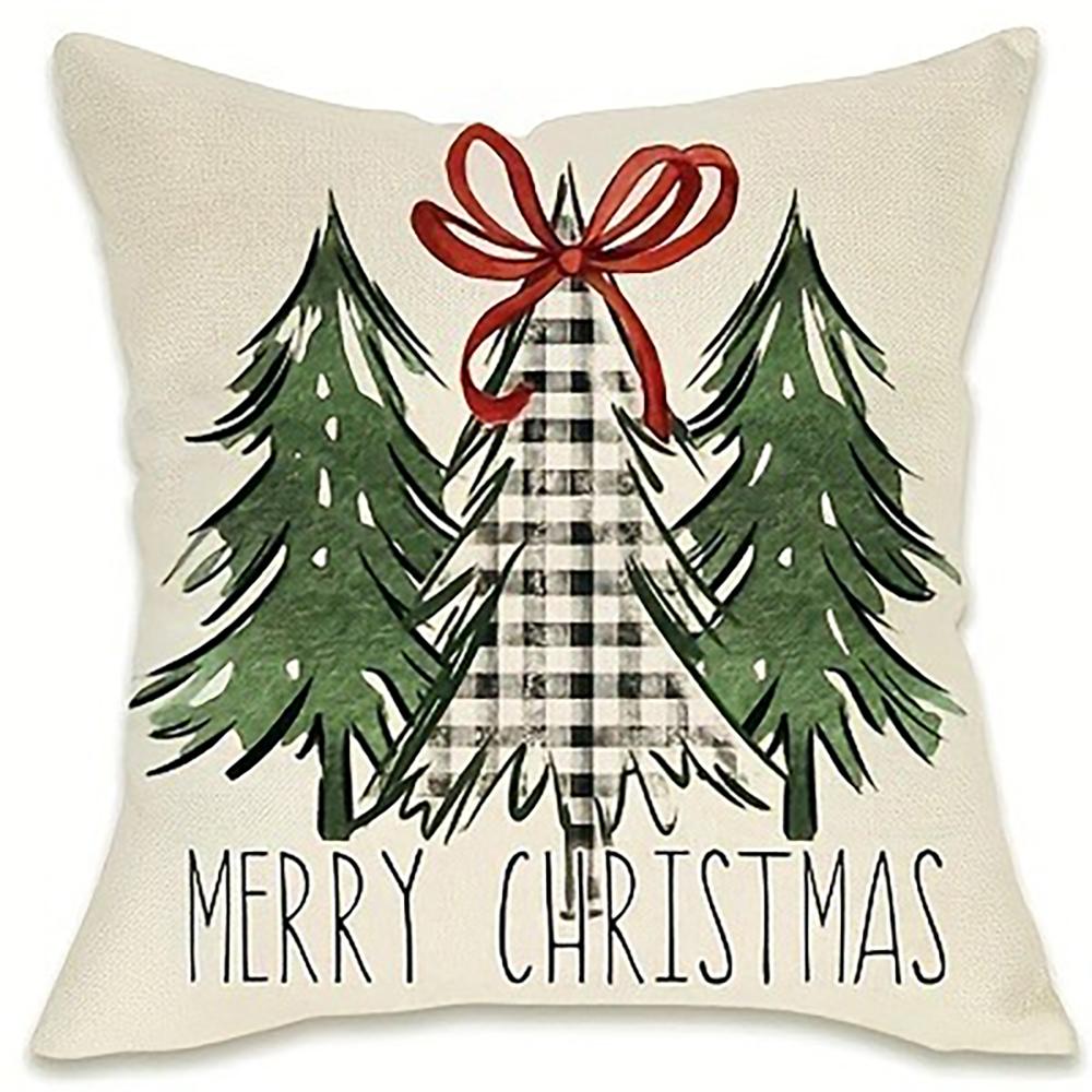 

С Рождеством holiday decoration наволочка для подушки гостиная диван автомобильная наволочка для подушки дом Спальня комната украшение Новогодний подарок 16x16Inch