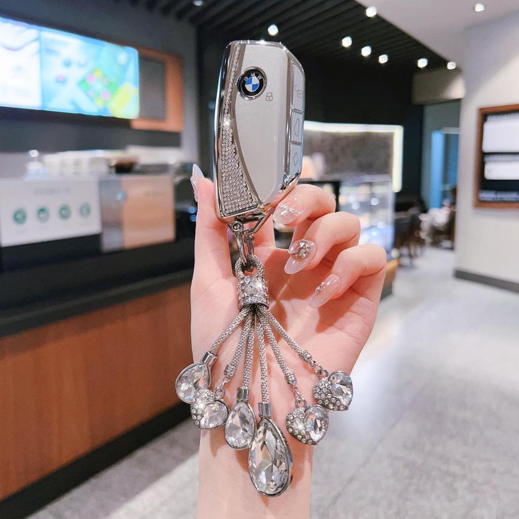 BMW Schlüsseletui für 5er 525iL, 7er X7i; Unisex Design für 2er X2i, 5i, 7i, X6, X5