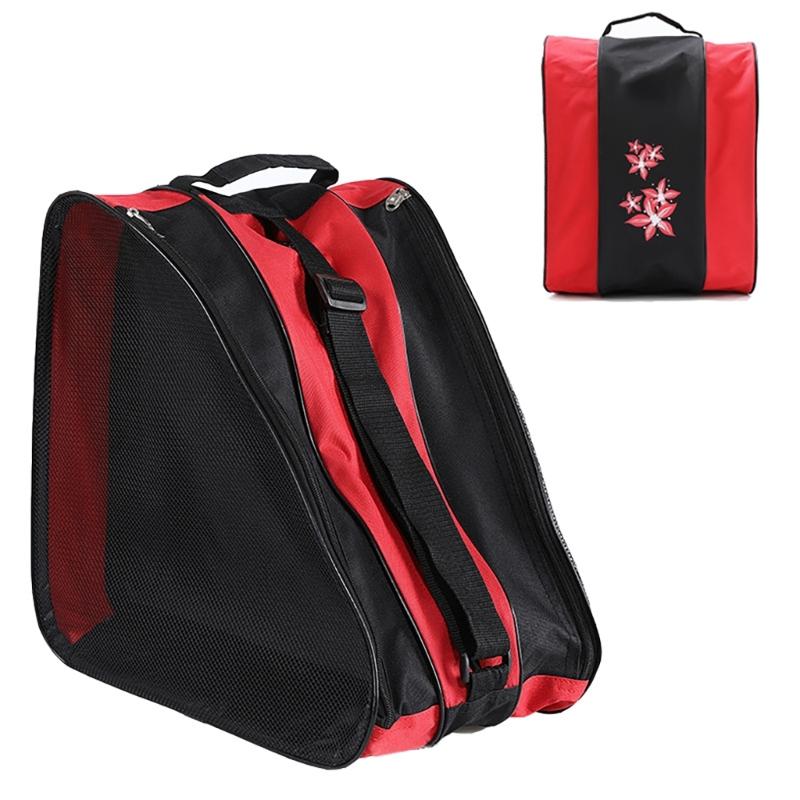 Roller Skates Bag with Handle Ice Skates Bag Multifunctional Ice Skating Bag Skate Accessories