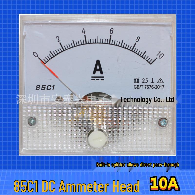 85C1 DC Zeiger-Amperemeter: 50mA-10A Bereich