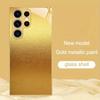 Luxurious Atmosphere Simplicity Electroplating Glass PhoneCase for Samsung Galaxy S26 S25 S24 S23 S22 S21 FE,Ultra,Plus