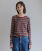 SIENNE Sally Stripe Top (Red)