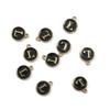 10Pcs Metal Enamel English Letters Charms Pendant For DIY Jewelry Making Necklace Bracelet Accessories