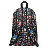 Converse X Hello Kitty And Friends Collaboration 19.5L Zipper Closure 600D Polyester Backpack Women Backpack Black WA5874-023