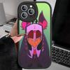 Anime Hotel Hazbin Alastor Phone Case For IPhone 16 15 14 13 12 11 Pro Max Plus Shockproof Leather Cover