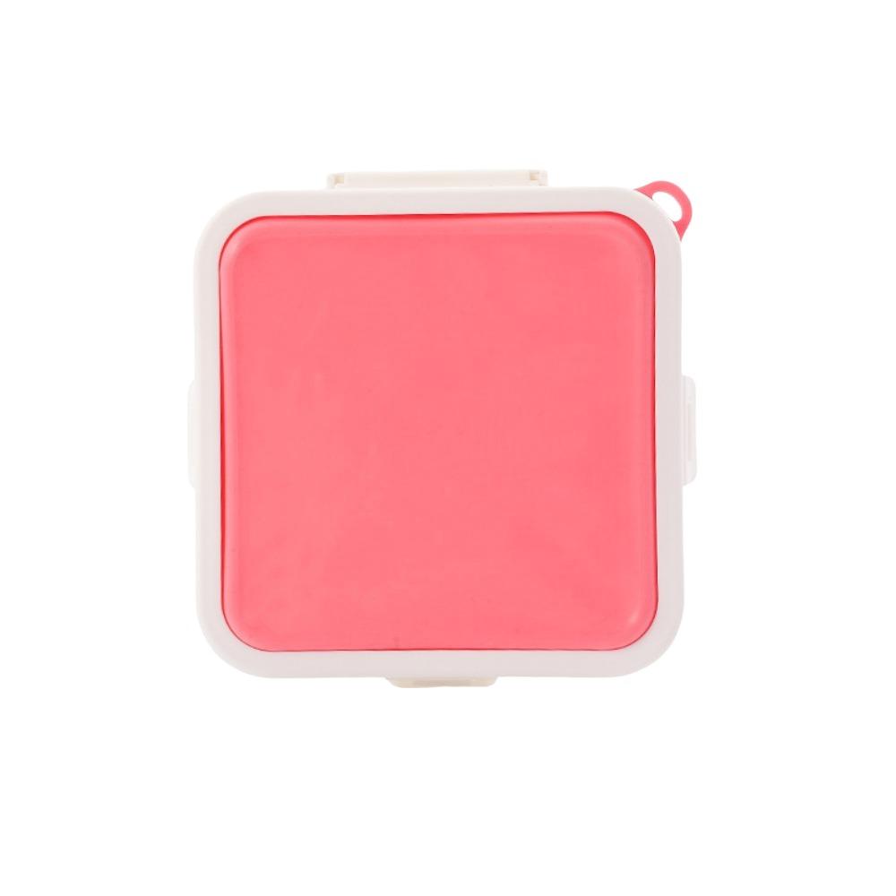 

Бытовой Ланч-бокс для сэндвичей Многоразовый Держатель для сэндвичей Контейнер для еды для ланча Столовая посуда розовый