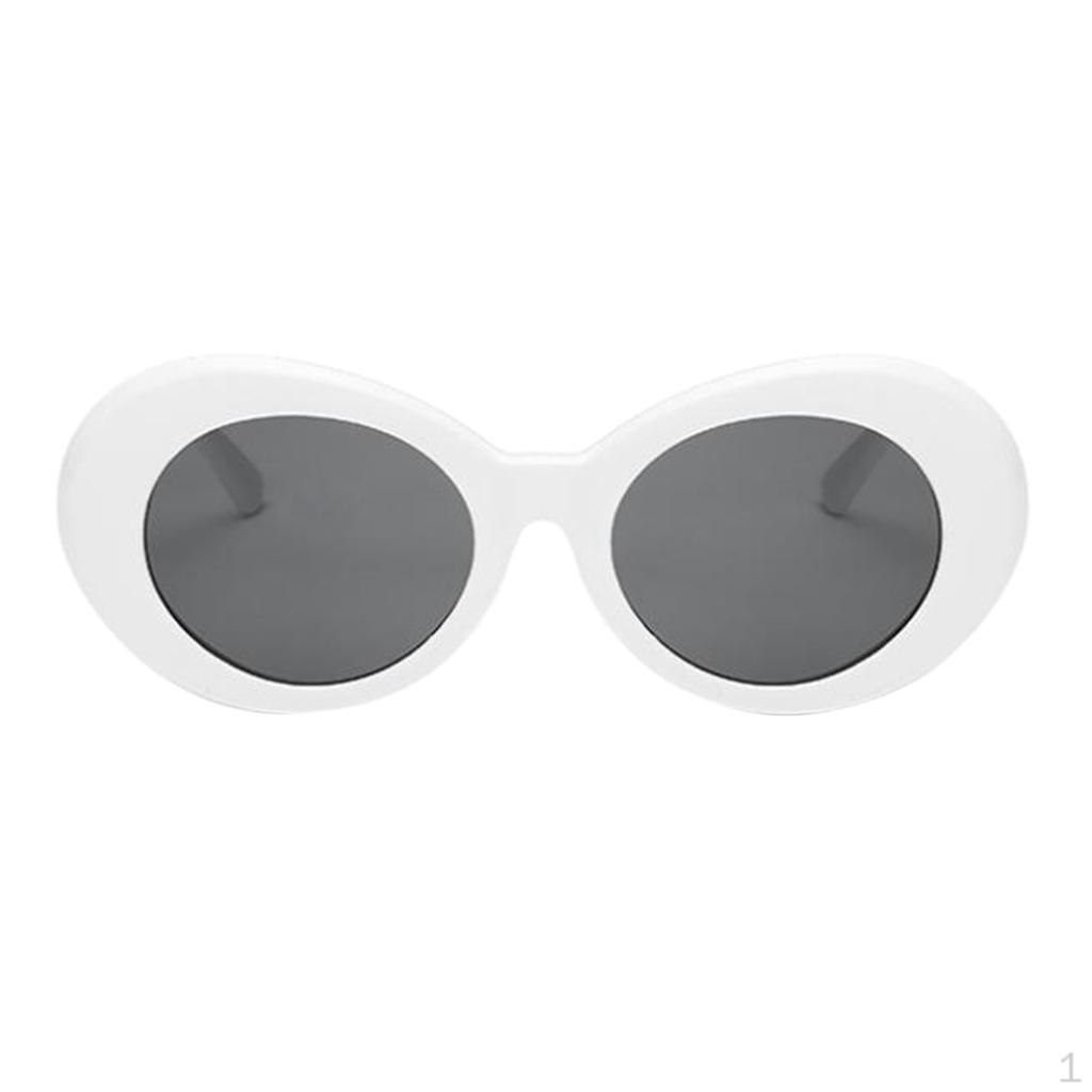 Retro Sunglasses Vintage Designer Outdoor Glasses Eyewear White+Grey