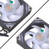 90mm ARGB LED Fan With PWM Control  ARGB LED Lights Optimal Airflows For Home Offices Desktop Case Fan