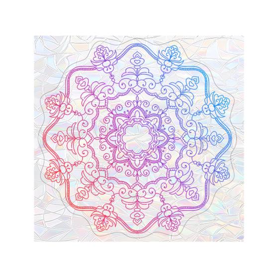 Yousheng Ocean Theme Rainbow Window Decals for Bird Strikes, Sea Animal Anti Collision Stickers, Decorative Static Prism Window Clings for Bathroom,