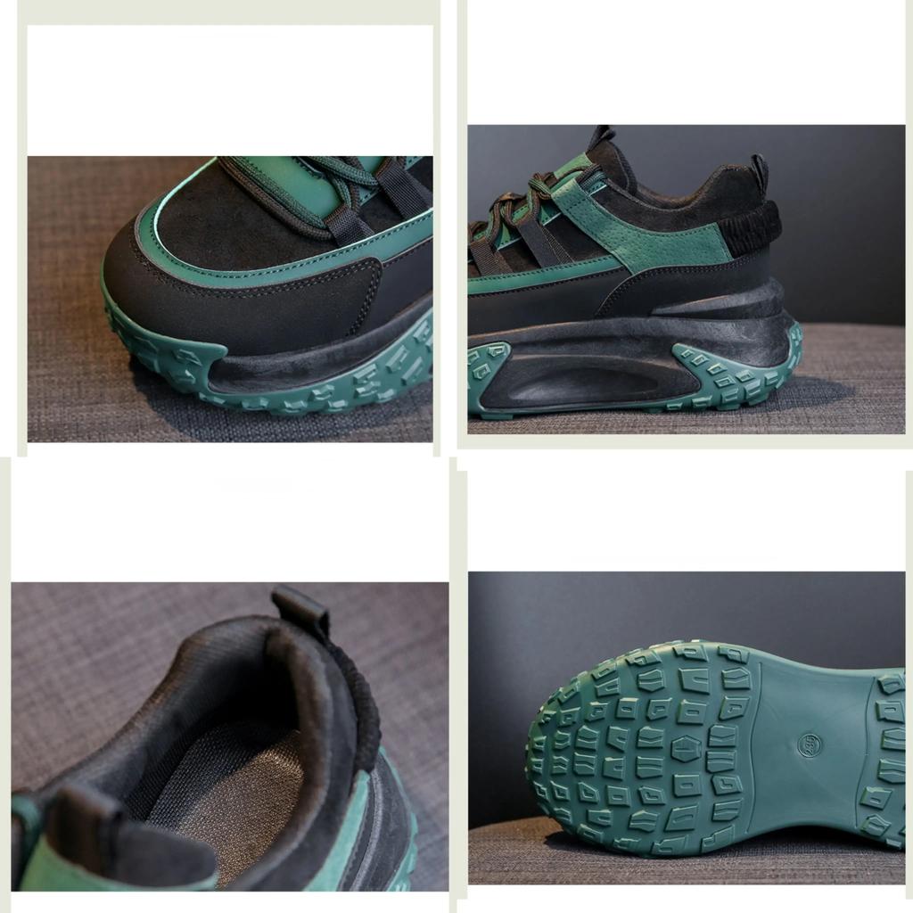 Patchwork Woman Sneakers Trendy Luxury Ladies Footwear Chunky Cushioned Vulcanized Shoes Famous