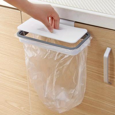 1PC Garbage Hanging Bag Kitchen Area Trash Storage Rack Bag Hook Scouring Pad Dry Shelf Holder Kitchen Organizer Dish Rack