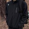 Skechers Fashionable Comfortable Versatile Stand Collar Jacket Men Jackets Carbon-Black P225M100-0018