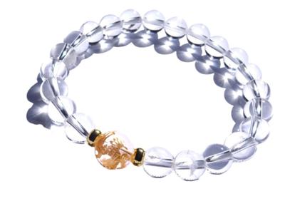 Stone for Good Fortune In Life and the Fulfillment of Dragon God Golden Dragon Bracelet for Men and Women Natural Quartz 10mm 8mm Power Stone 15cm