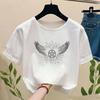 Women Supernatural Winchester Bros Print Tshirt Summer Fashion Cute Anime Ullzang Short Sleeved Tshirt GirlDrop Ship