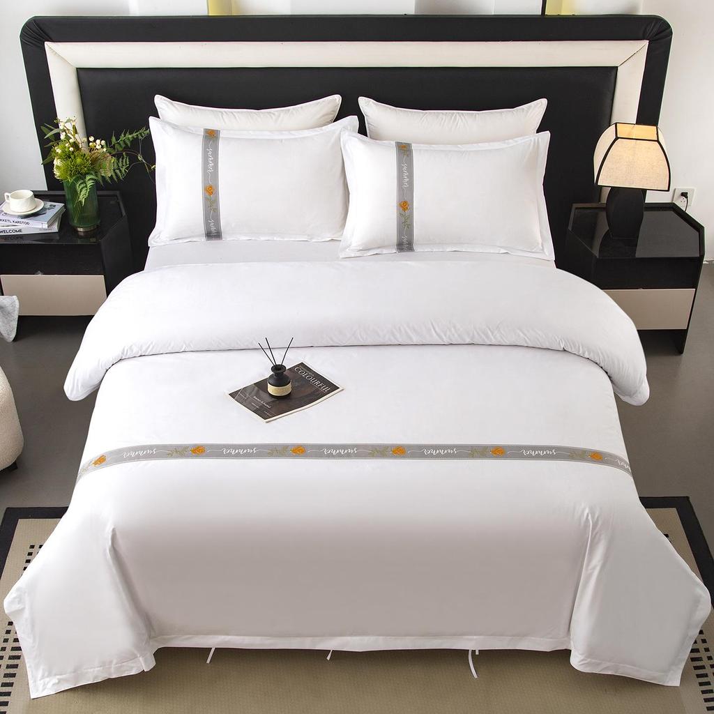 Premium Hotel-Grade Wrinkle & Stain-Resistant 4-Piece Bedding Set