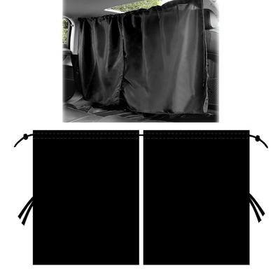 Cortina de Carro OptiPro, Quebra-Sol de Carro, Quebra-Sol para Janela de Carro, Cortina Divisória, Proteção UV, Bloqueio de Luz,