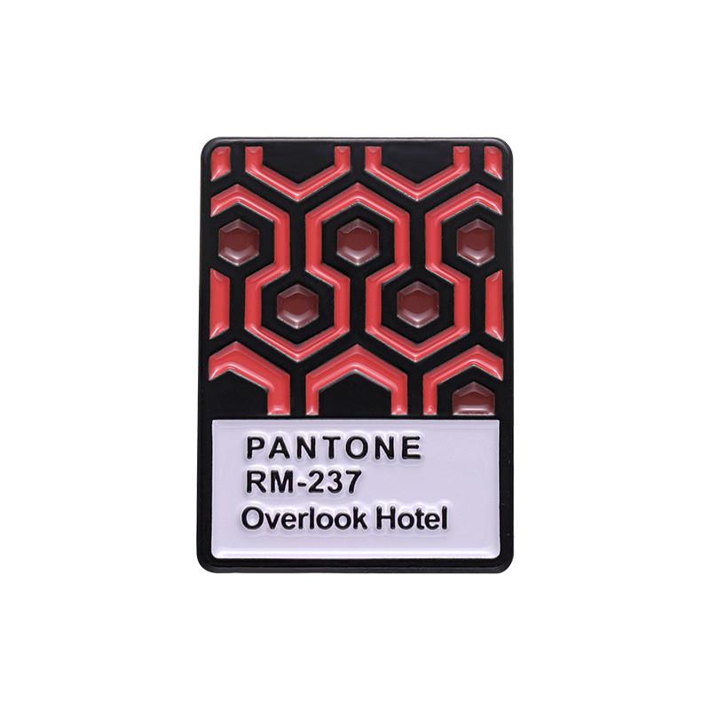 

2024 Spring Stylish Horror Movieinspired Shining Chest Pin With Eyecatching Badge Design