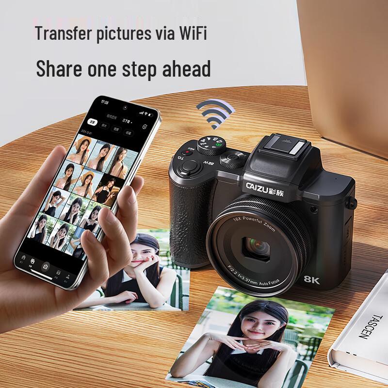 CAIZU High-Resolution Digital Vlogging Camera (CN Version)