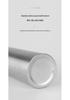 Cylindrical Stainless Steel Seasoning Bottles: Transparent Oil, Soy Sauce, and Vinegar Containers for the Kitchen.