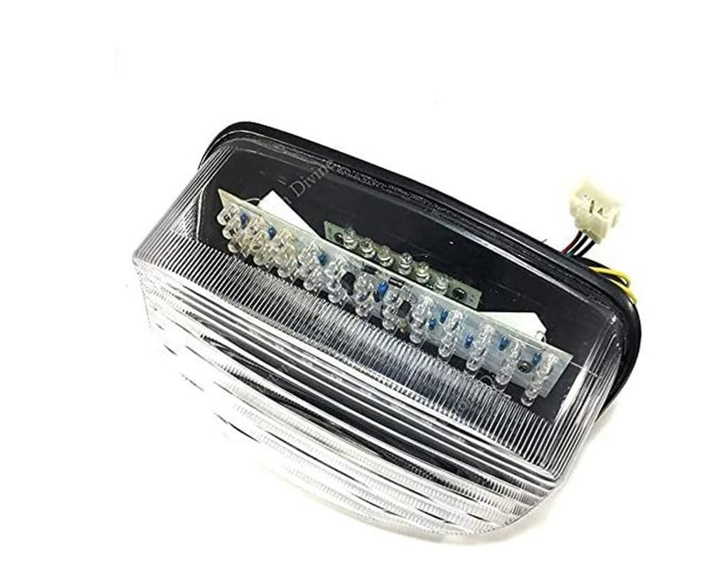Honda LED Light Tail Lamp Brake Small Turn Signal Number Light with Clear Smoke Lens CBR 1100XX Hornet Motorcycle Custom Parts External Product