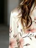 Women's Spring-summer Elegant Blouse with a High-class Print, Suitable for Work Trips