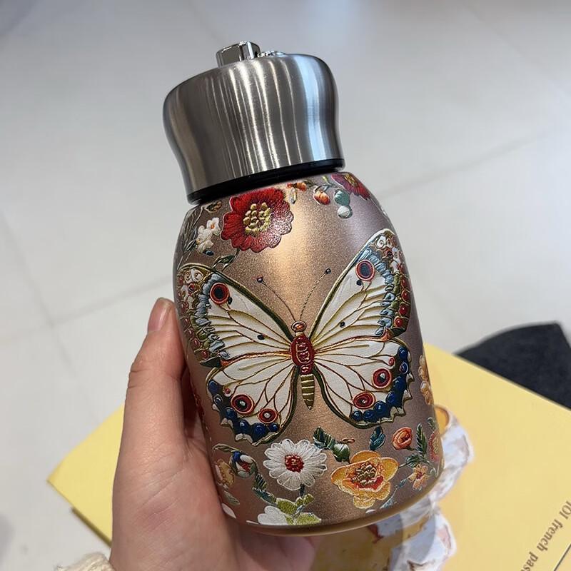 Shangqi Chinese Style Insulated Stainless Steel Water Bottle