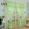1x2m Tulip Flower Print Tulle Voile Curtain Window Drapery Balcony Room Decor