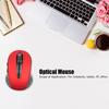 Wireless Mouse     Distance   FourWay Scroll Wheel Optical Mouse for Notebook Tablet PC(Red )