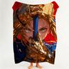 Game F Fate G Grand O Order  Flannel  Blanket Suitable for Sofa Living Room Bedroom