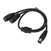 1.6ft MIDI Sync Breakout Cable High Accuracy Y Splitter Cable  MIDI Equipment Sync