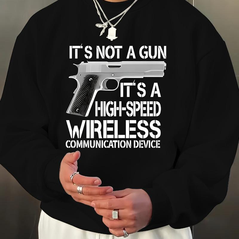 

Lined Men s Crew Neck Sweatshirt, Warm Cozy, Ideal for Winter Casual XXL чорний