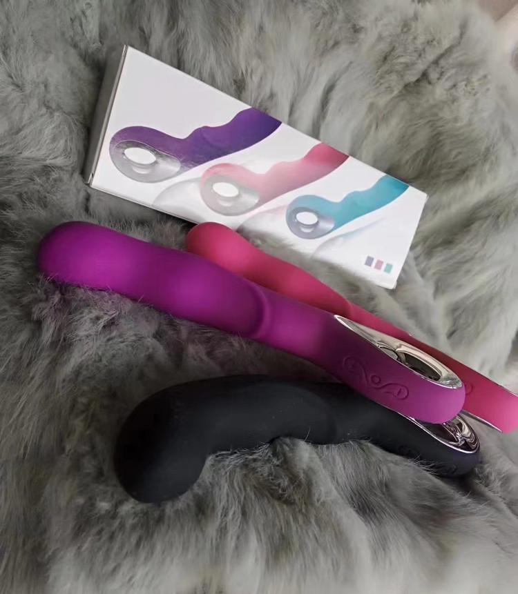 Langchao Rechargeable 10-Frequency Vibrator - Strong Shock, Water-Resistant, Intimate Adult Toy for Women
