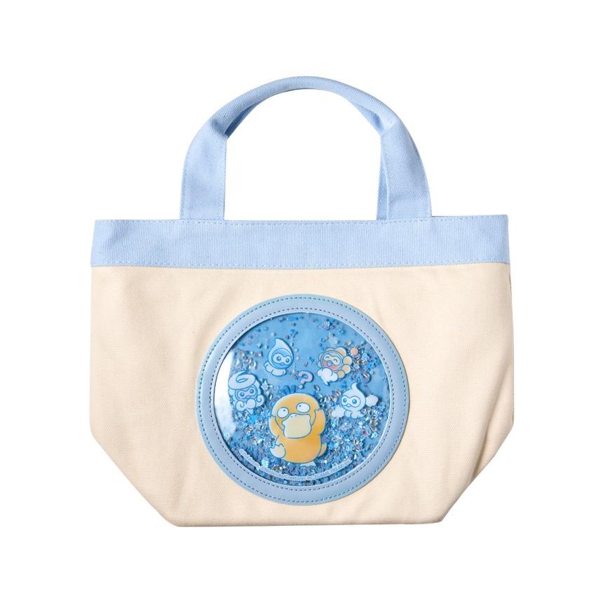 

[Pokemon] Pokemon Store Psyduck in the Rain Glitter Tote Bag