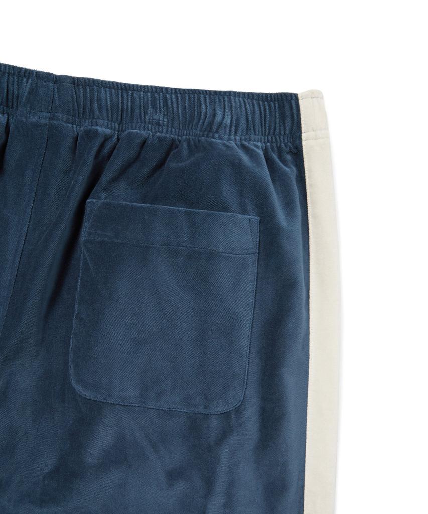THISISNEVERTHAT Pantalone Tuta in Velluto Blu