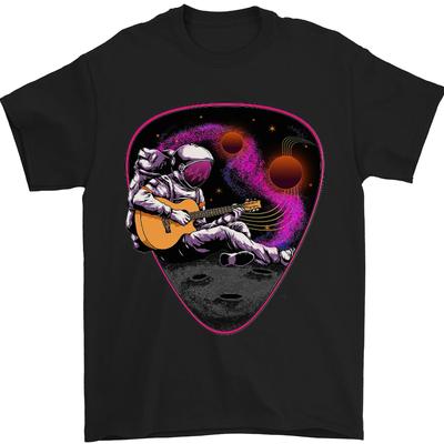 Ein Astronaut spielt Gitarre Space Rock Unisex T-Shirt