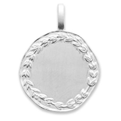 [Q8476] - Silberner 'Antica' Anhänger Silber (rhodiniert) - 16 mm