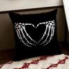 Cool SSkull Heart Cushion Cover Reversible Soft Durable Pillow Cover Home  Car MultiScene Use for Daily Comfort