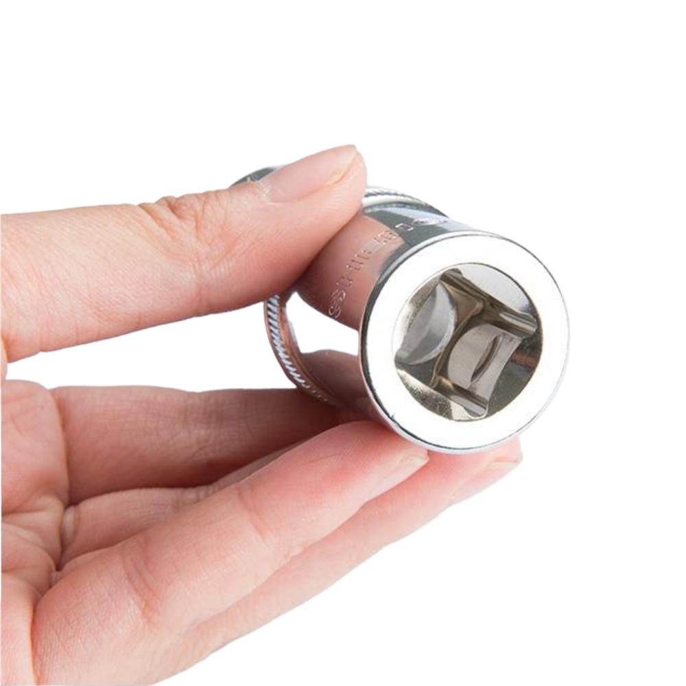 Hex Wrench Socket Head Set 1/4" 3/8" 1/2" 5/6/7/8/9/10/11/12/13/14/15/16/17/19/22mm Mirror for Ratchet Long Shock Key Sockets