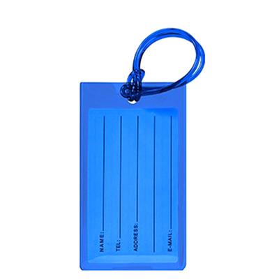 Soft Pvc Travel Luggage Tag Airplane Color Silicone  Suitcase Label Accessories Bag Name Tag Card Sleeve