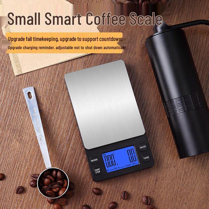 DIHENG Mini Pour-Over Coffee Scale with Timer