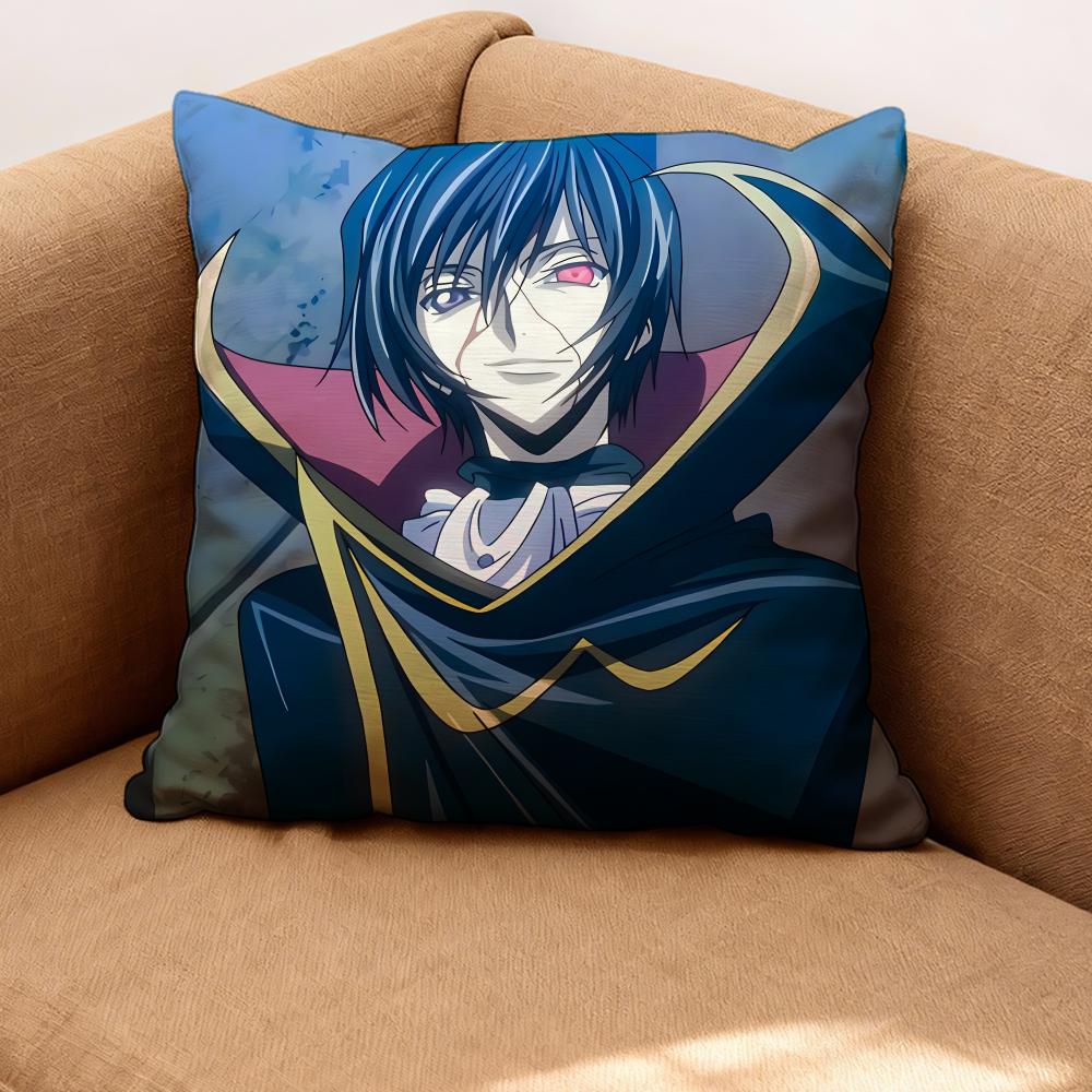 Lelouch of the Rebellion Cushion Cover Premium Comfort Reversible Pillow Cove -Two in One Design for Any Room & Car Interior