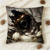 Disturbed The Sickness Doublesided Printed Square Decorative Cushion Cover for Sofa Living Room Home Decor