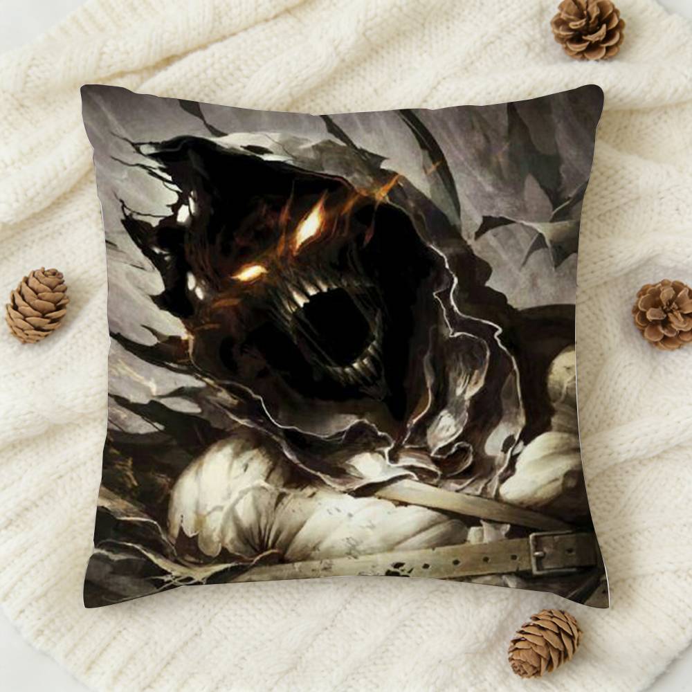 Disturbed The Sickness Doublesided Printed Square Decorative Cushion Cover for Sofa Living Room Home Decor
