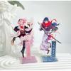 Naruto Acrylic Ornament Haruno Sakura Sasuke Anime Action Figure Car Desktop Decoration Model Toy Cute Birthday Gifts for Lovers