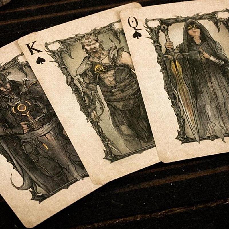 Poker Game Deck Creative Exquisite Devil's Eye Funny Poker Cards Board Game Unique Clear Pattern Poker Deck Playing Cards