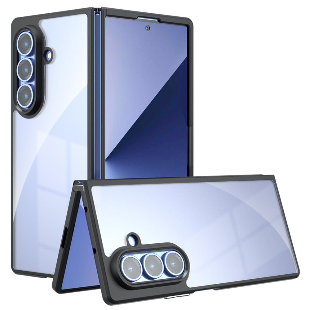 

For Samsung Galaxy Z Fold5 5G Case TPU+PC Shockproof Clear Phone Cover A
